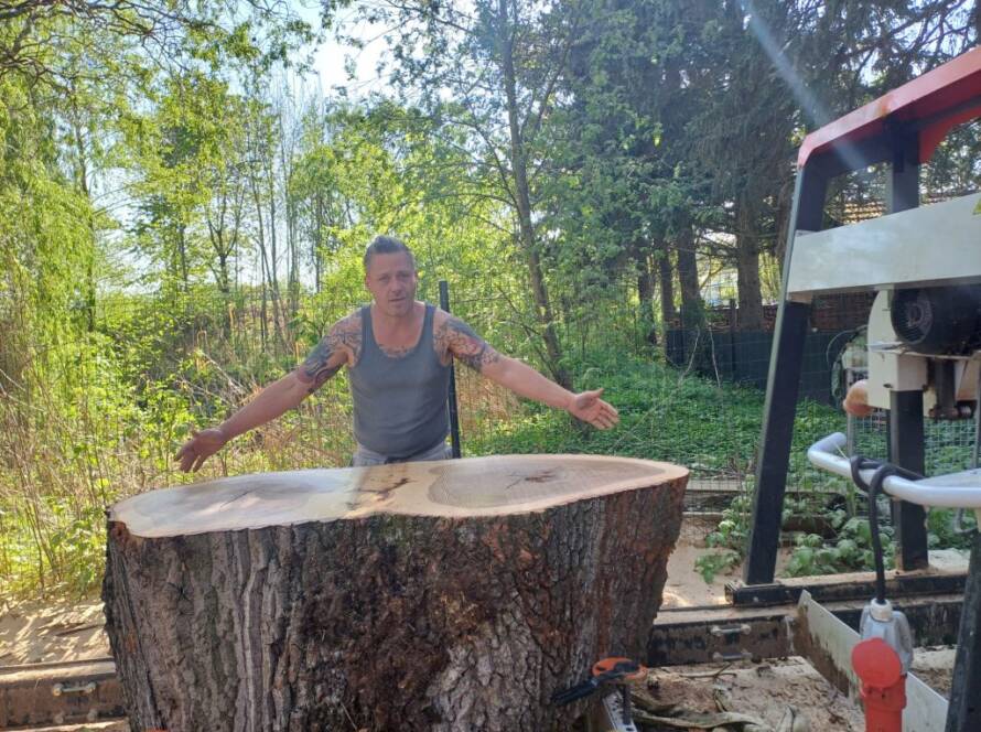 Holzzuschnitt Eiche Massivholz - Kohlmann