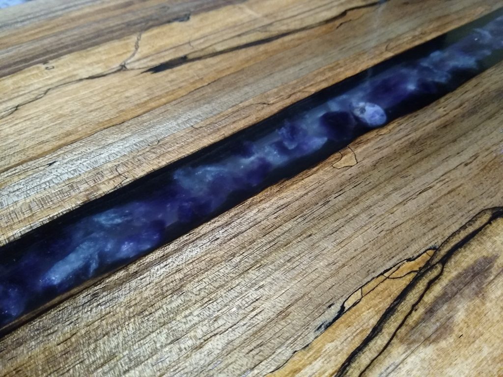 Walnuss und Amethyst